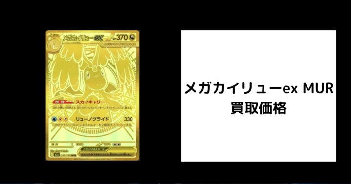 メガカイリューex MUR 買取