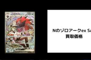 Nのゾロアークex SAR 買取
