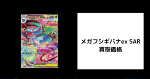 メガフシギバナex SAR 買取