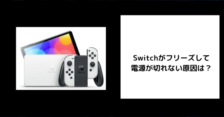 Switch フリーズ 電源が切れない