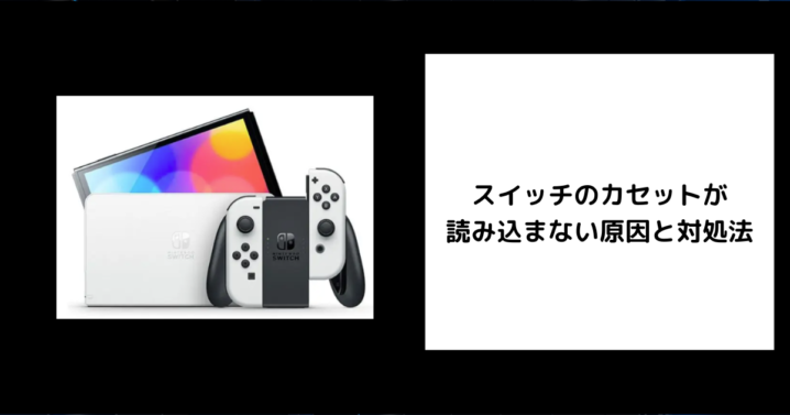 スイッチ カセット 読み込まない