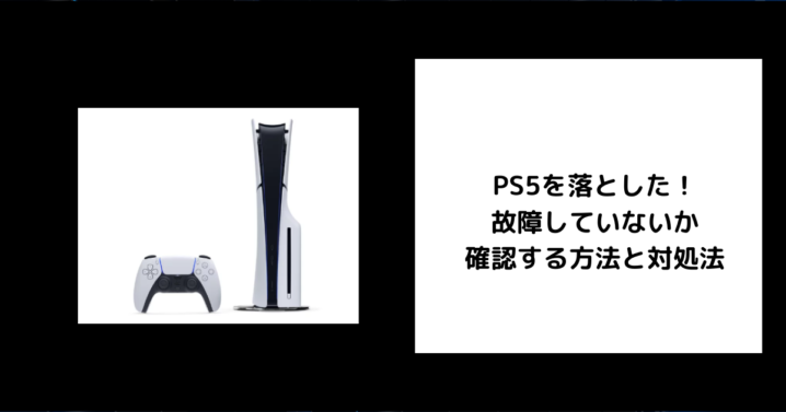 PS5 落とした